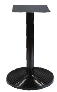 [EK-D01-0089] 桌腳｜直徑41cm×H72cm、粉體烤漆、適用3尺圓桌/2尺方桌 (單一尺寸　EK-D01-0089)