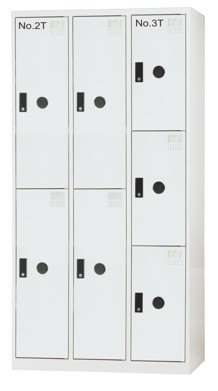 [EE-H04-0063] 置物櫃｜櫃身鋼製、門片鋼製、每片大門內附鏡片*1、吊衣架*1、格板*1、鑰匙鎖/密碼鎖( (W90*D51*H180.2　EE-H04-0063)