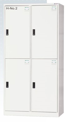 [EE-H05-0066] 衣櫃｜全鋼製、每片大門內附鏡片*1、吊衣架*1、鑰匙鎖/密碼鎖(※記得更改) (W90*D51*H180.2　EE-H05-0066)